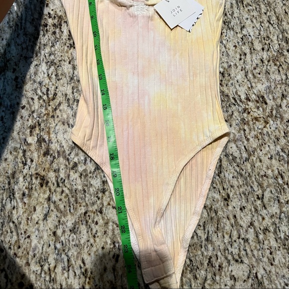 💗GET 20% OFF💗NWT ZARA TIE-DYE GATHERED BODYSUIT - Picture 7 of 9